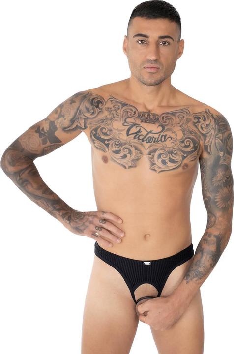 Produktbild Eros Veneziani String ouvert mit Ring (L, XL)