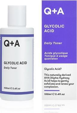 Actual product image Q+A Glycolic Acid Daily Toner (Face toner, 100 ml)