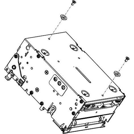 Zebra QUICK FIT HUBS (QTY 2), Drucker Zubehör