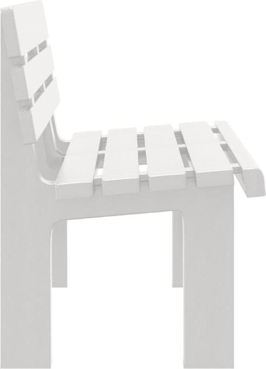 Actual product image vidaXL Polypropylene garden bench