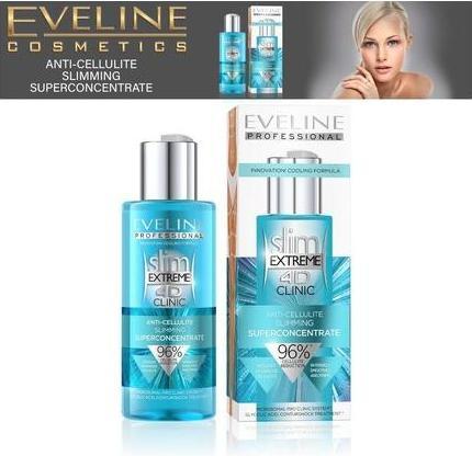 Produktbild Eveline Cosmetics - Slim Extreme 4D Clinic Anti-Cellulite Slimming Superconcentrate - Slimming (150 ml)