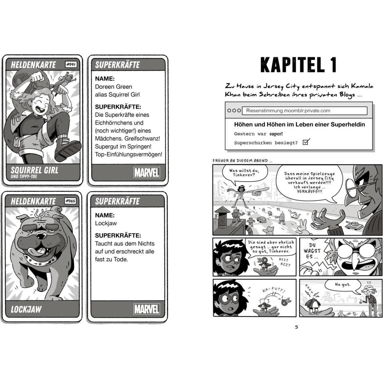 Thumbnail - Avengers 1: Willkommen in der Superheldenschule, Kinderbücher von Preeti Chhibber, James Lancett, Kerstin Fricke