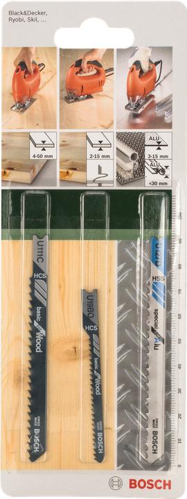 Produktbild Bosch Zubehör Stichsägeblatt-Set