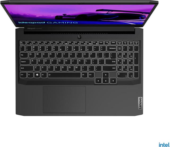 Actual product image Lenovo IdeaPad Gaming 3 15IHU6 82K1 (15.60", Intel Core i7-11300H, 16 GB, 512 GB, DE)