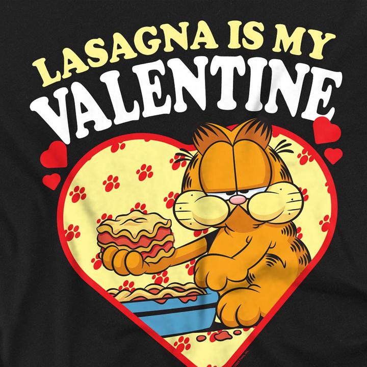 Produktbild Garfield Lasagna Is My Valentine TShirt (5XL)
