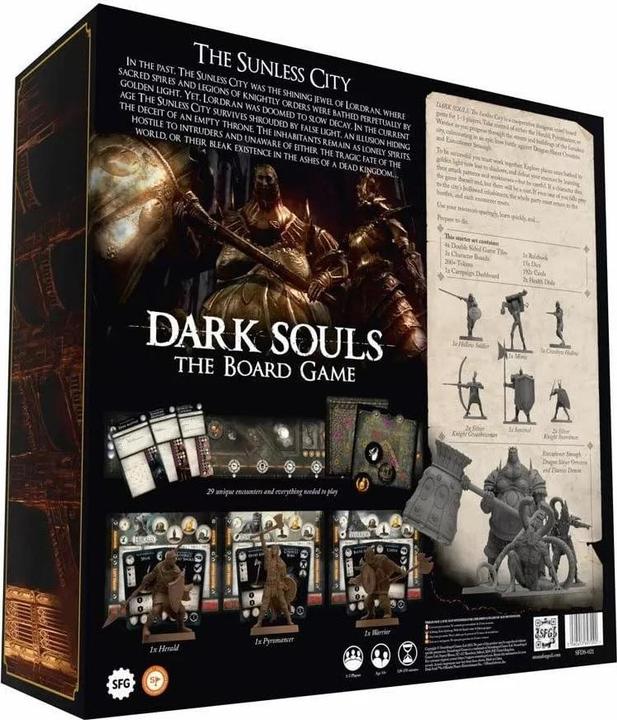 Actual product image Steamforged Games Dark Souls: The Board Game - The Sunless City Core Set