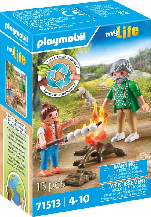 Image du produit Playmobil Feu de camp avec guimauves (71513, Playmobil Ma vie)