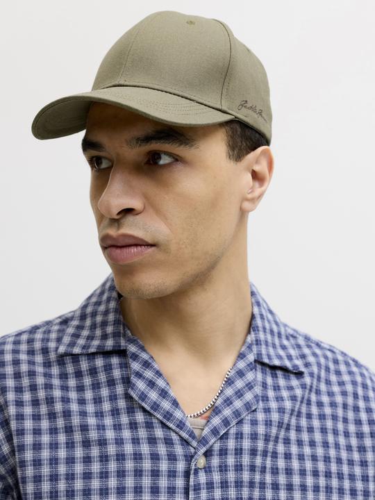 Produktbild Jack & Jones Jacbase Louis Linen Blend Cap Sn (One Size)