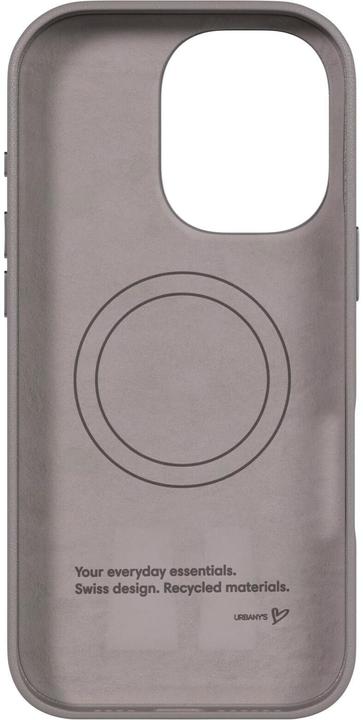 Actual product image Urbany's MagSafe Backcover aus veganem Leder Taupe (Apple iPhone 17)