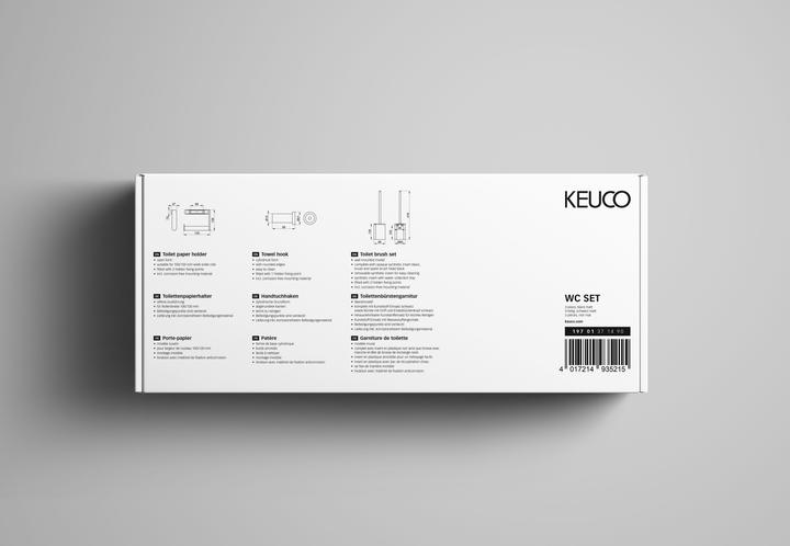 Actual product image Keuco Accessory-kit 3-pcs.
