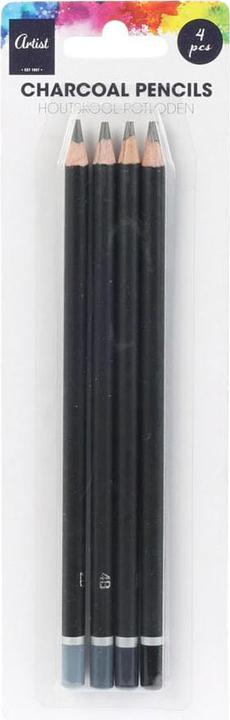 Image du produit Crayons charbon, 4 pcs. (4x)