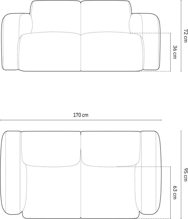 Produktbild Micadoni Molino (2-Sitzer, 3-Sitzer, 4-Sitzer)