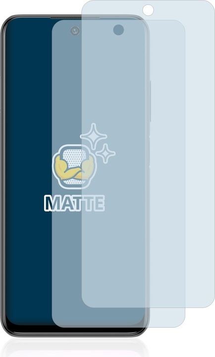 Actual product image BROTECT Anti-glare screen protector matt (2 Piece, Xiaomi Redmi Note 10T 5G)