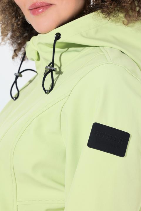 Produktbild Ulla Popken HYPRAR Softshelljacke, wasserabweisend, 2-Wege-Zipper (58)