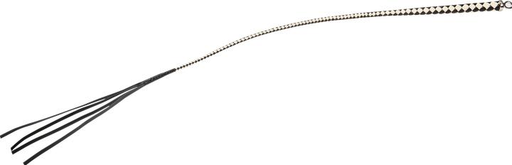 Productafbeelding Rise 120 cm Bullenpeitsche – Schwarz/Weiss