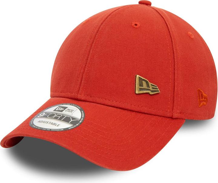 Immagine prodotto New Era 9Forty Cappello Strapback - PIN BADGE IN METALLO rosso arrugginito