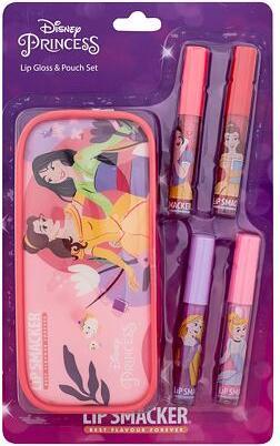 Immagine prodotto Lip Smacker Set di lucidalabbra e astuccio della Principessa Disney (Set per la cura delle labbra, 6 ml)