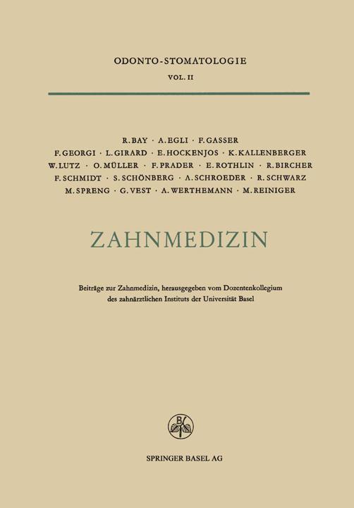 Produktbild Zahnmedizin (Deutsch, 2014)