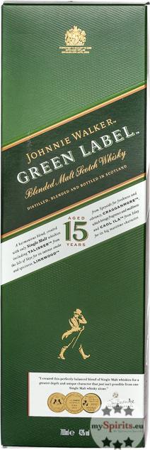 Produktbild Johnnie Walker Green Label (1 x 70 cl)