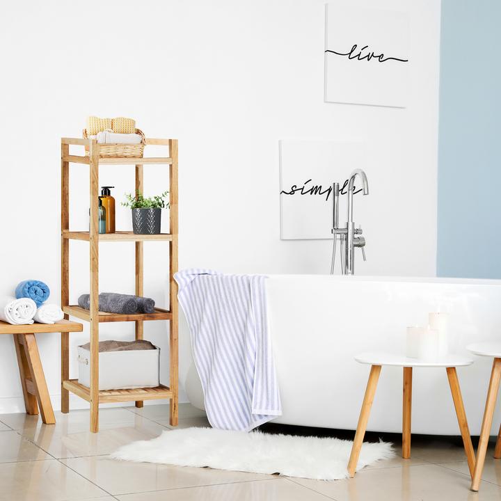 Immagine prodotto Relaxdays Scaffale da bagno (35 x 35 x 110 cm)