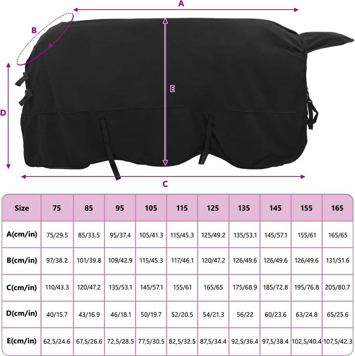 Immagine prodotto vidaXL Polyester-Decke (165 cm)