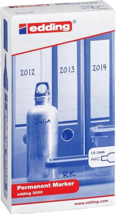 Produktbild Edding Permanent Marker 3000 (10x)