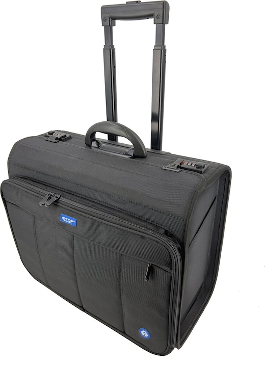 Lightpak Pilotenkoffer Trolley R-PE schwarz (43 l, Handgepäck (bis 50l))