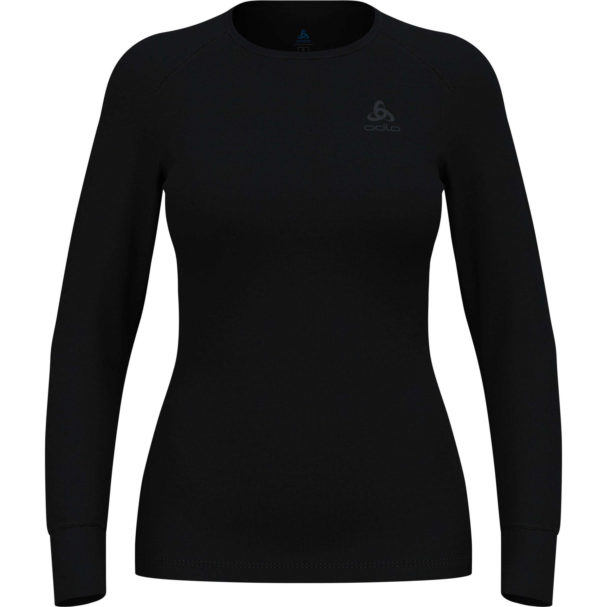 Thumbnail - Odlo, Damen, Funktionsshirt, Active Warm (XL), Schwarz, XL