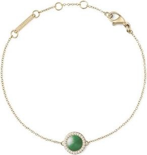 Produktbild Daniel Wellington Gold-Plated Bracelet With Jadeite And Crystals