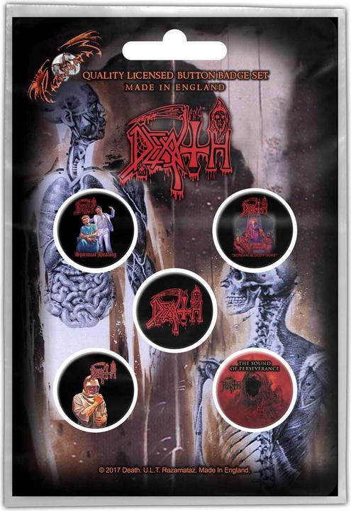 Produktbild Death Albums Abzeichen (5er Pack)