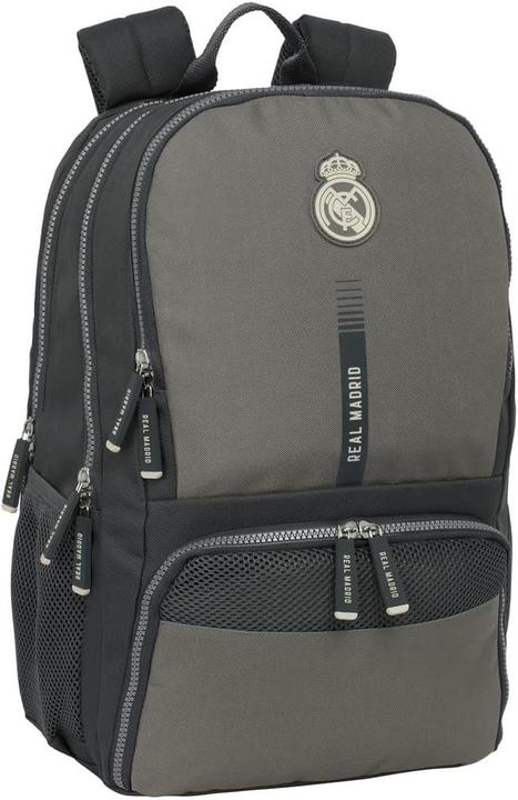 Real Madrid CF School Bag Real Madrid C.F. Grey 30 x 42 x 17 cm