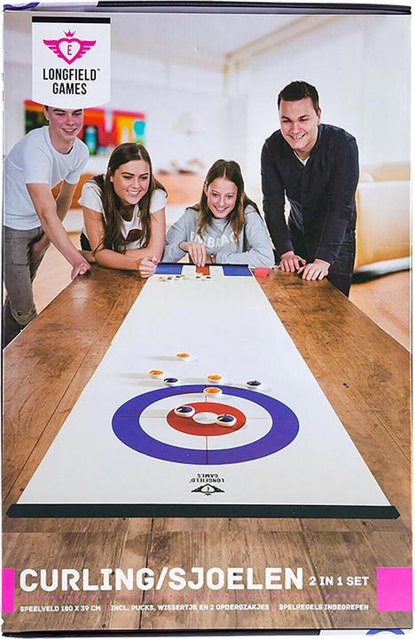 Image du produit Engelhart 2 en 1 - Curling et jeu de palets