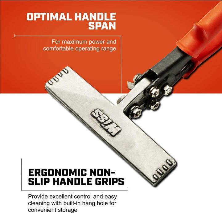 Produktbild Wiss Falzzange gerade 152mm (235 mm)