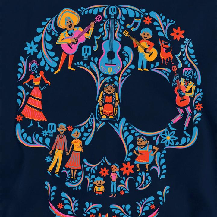 Produktbild La Maison du Coco Day Of The Dead Skull Kapuzenpullover (128)