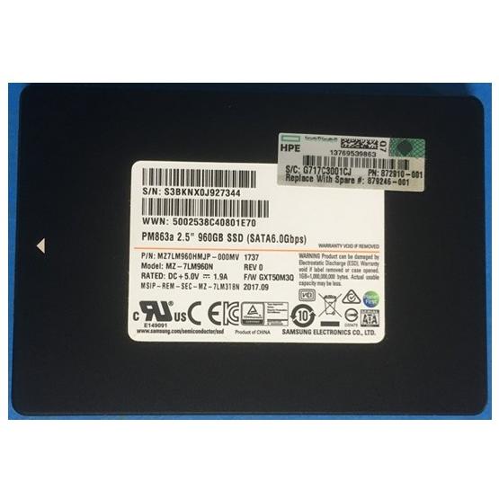 Thumbnail - HPE SSD 960GB 6G SFF SATA (960 GB), SSD