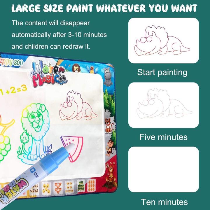 Produktbild Activity Board Tier Wassermalmatte 120 x 80cm