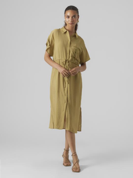 Produktbild Vero Moda Vmiris S/S Shirt Calf Dress Wvn Noos Kleid (S)