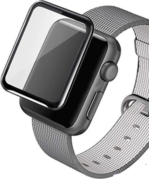 Actual product image Wave 3D PMMA -näytÃƒƒ¶nsuoja, Apple Watch, musta