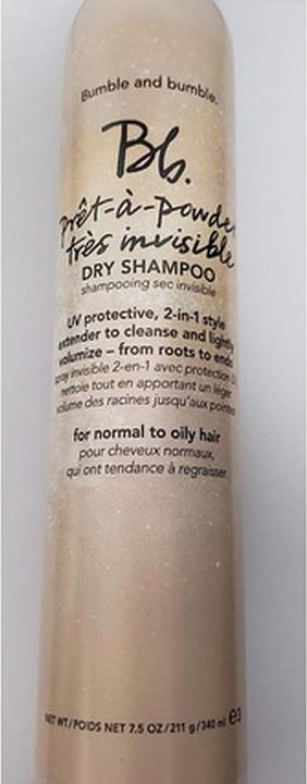 Actual product image Bumble and bumble Pret A Powder Tres Invisible Dry Shampoo 221ml (221 ml, Dry shampoo)