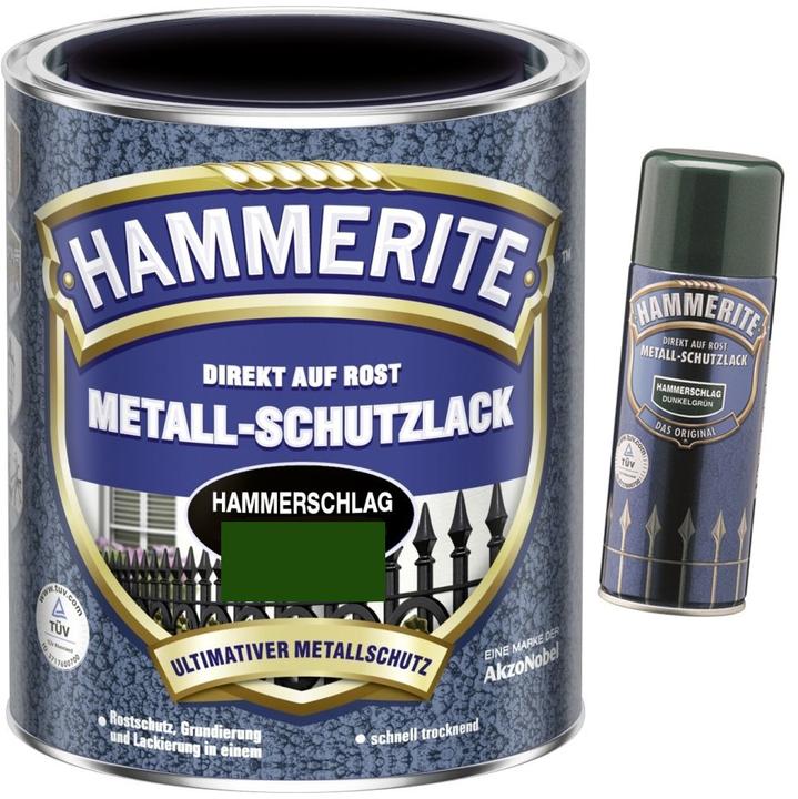 Actual product image Hammerite Metal protective lacquer Hammerblow (750 ml, Dark green)