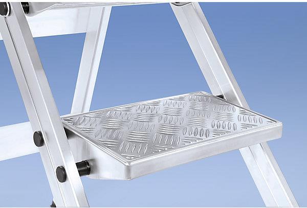 Image du produit kaiserkraft Escalier pliable en aluminium (Escabeau, 36 cm)