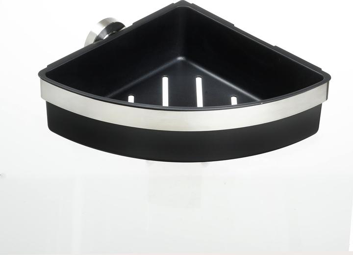 Produktbild Amare bath Badaccessoires Duschkorb dreieckig aus Edelstahl