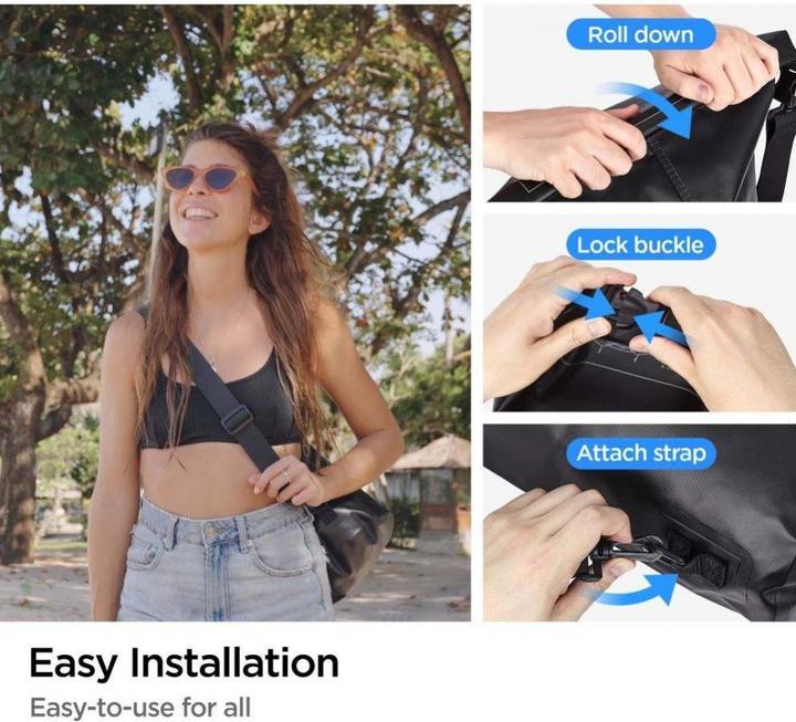 Immagine prodotto Spigen A630 UNIVERSALUS VANDENIUI ATSPIRUS KREPŠIS Juodas (20 l)