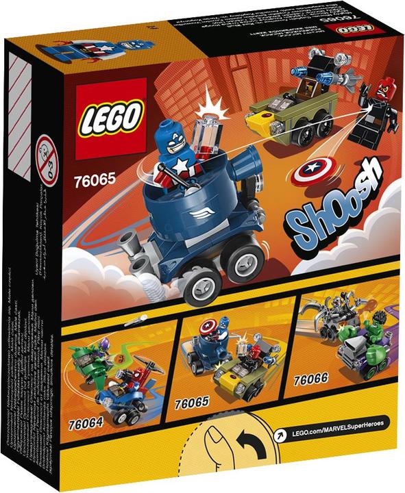 Produktbild LEGO Marvel Super Heroes Mighty Micros: Captain America vs. Red Skull (76065, LEGO Marvel)