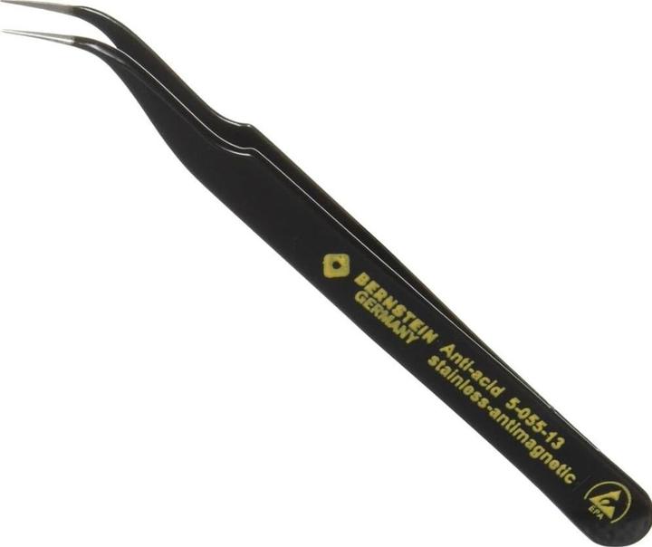 Actual product image Bernstein SMD Tweezers 7a SA-ESD Sickles