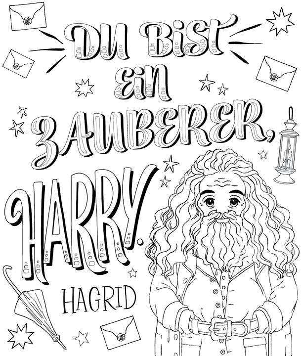 Productafbeelding Panini Harry Potter: Magische Poster zum Ausmalen