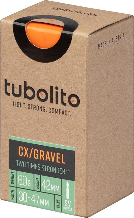 Actual product image Tubolito Tubo CX/Gravel All (Presta (SV), 28", 42 mm)