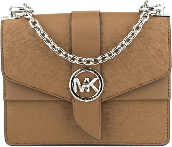 Actual product image Michael Kors Shoulder Bag GREENWICH Green 20 x 17 x 7 cm