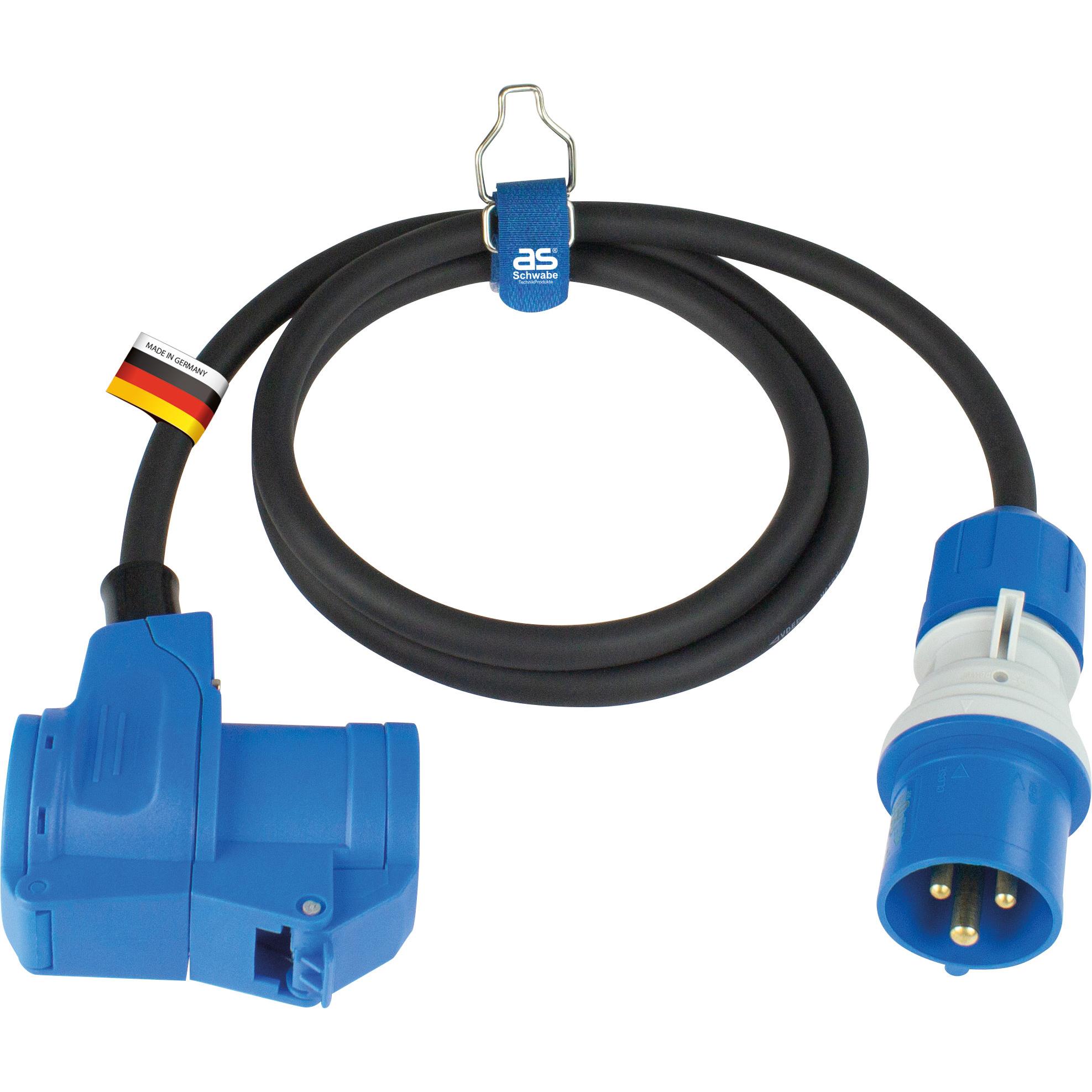 As - Schwabe, Verlängerungskabel, Camping CEE Verlängerung (1.50 m, CEE)