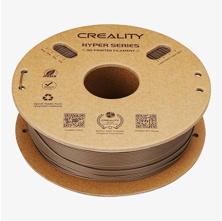 Produktbild Creality Hyper Carbon (Carbon, PLA, 1.75 mm, 1000 g, Beige)